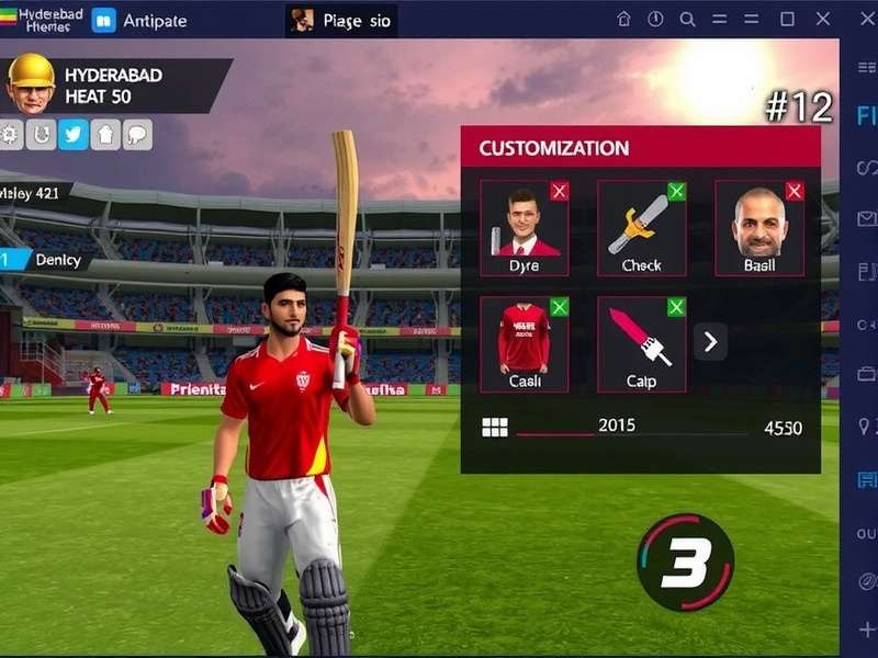 Hyderabad Heat character customization